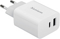 Сетевое зарядное Xenium X302 (белый)