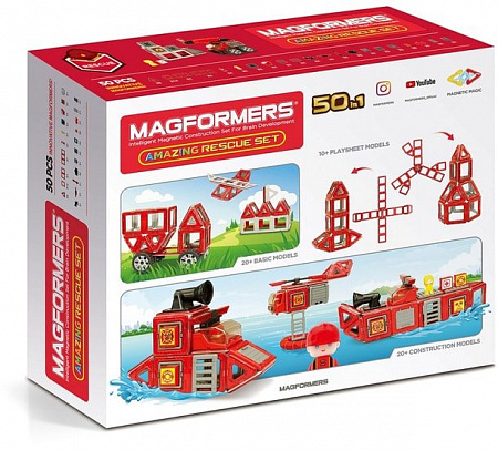 Конструктор Magformers 717003 Amazing Rescue Set