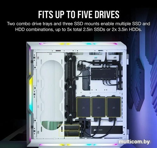 Корпус Corsair iCUE 5000T RGB CC-9011231-WW