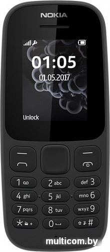 Мобильный телефон Nokia 105 (2019) (черный)