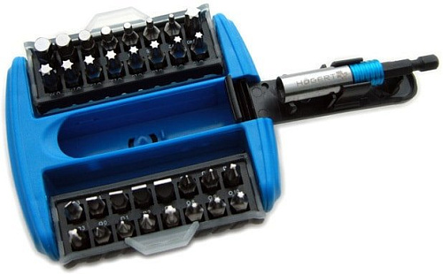 Набор бит Hogert Technik HT1S402 (33 предмета)