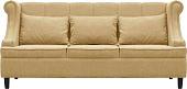 Диван Brioli Людвиг трехместный (микровелюр, B2 бежевый)