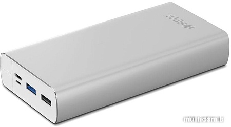 Портативное зарядное устройство Hiper MPX20000 (серебристый)