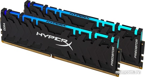Оперативная память HyperX Predator RGB 2x8GB DDR4 PC4-23400 HX429C15PB3AK2/16
