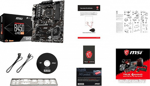 Материнская плата MSI B450-A Pro Max