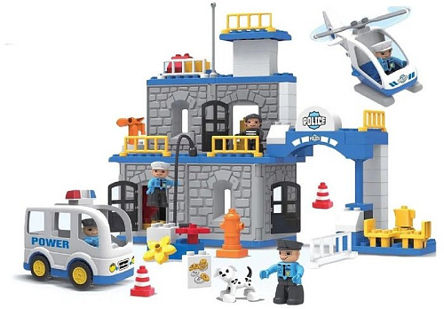 Конструктор Kids Home Toys Полицейский участок 188-111 3667638