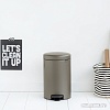 Brabantia Pedal Bin NewIcon 12 л (платиновый)