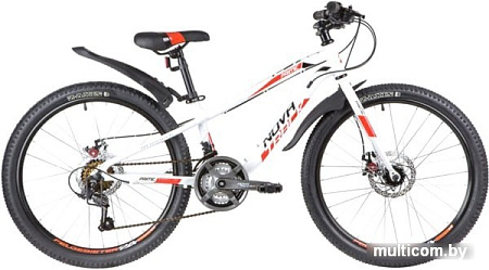 Велосипед Novatrack Prime D 24 р.13 2020 (белый)