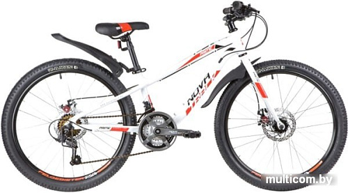 Велосипед Novatrack Prime D 24 р.13 2020 (белый)