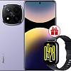 Смартфон Xiaomi Redmi Note 14 Pro+ 5G 8GB/256GB международная версия (фиолетовый) + умные часы Xiaomi Redmi Watch 5 Active (черный) по акции