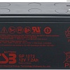 Аккумулятор для ИБП CSB GP1272 25W F2 (12В/7.2 А·ч)