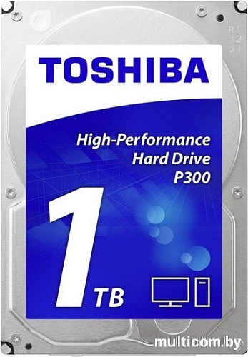 Жесткий диск Toshiba P300 1TB [HDWD110EZSTA]