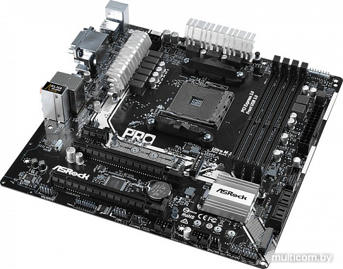 Материнская плата ASRock X370M Pro4