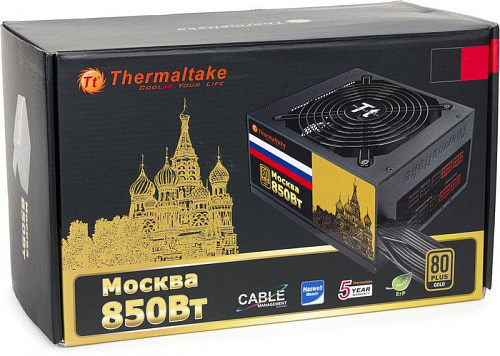 Блок питания Thermaltake Russian Gold Москва 850W [W0428RE]