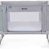 Приставная детская кроватка Chicco Next2Me Forever (ash grey cross coll)