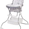 Стульчик для кормления Polini Kids 252 (бегемотик, серый)