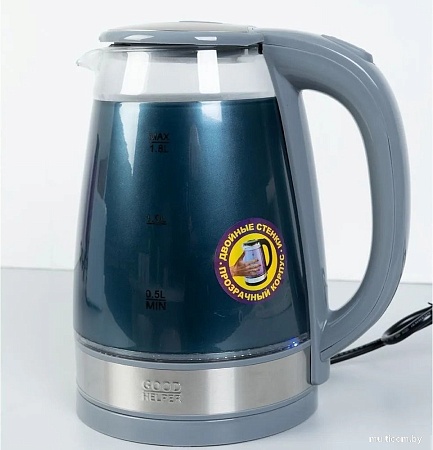 Электрический чайник Goodhelper KPG-1811 (синий)