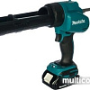 Пистолет для герметика Makita DCG180RYE (с 2-мя АКБ)