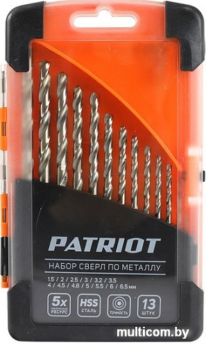 Набор оснастки Patriot 815010104 (13 предметов)