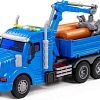 Самосвал Полесье Профи 96135 (синий)