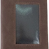 Обложка на документы Poshete 604-119NPK-BWB (коричневый)