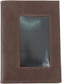 Обложка на документы Poshete 604-119NPK-BWB (коричневый)