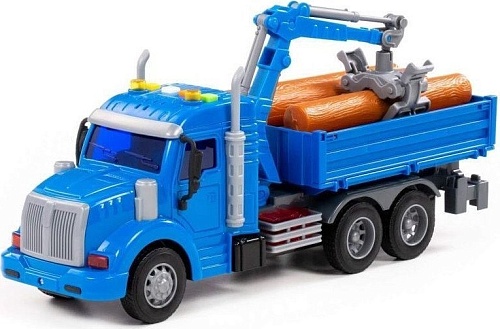 Самосвал Полесье Профи 96135 (синий)