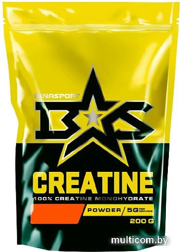 Моногидрат креатина Binasport Creatine (200г, натуральный вкус)