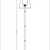 Торшер Arte Lamp Kensington A4098PN-1CC
