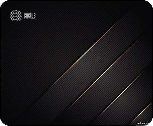 Коврик для мыши CACTUS Gold Geometry CS-MPC-P04M