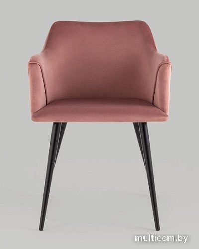 Стул Stool Group Джоэл с подлокотниками vd-joel-b15 (велюр пыльно-розовый)