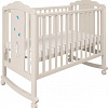 Детская кроватка Polini Kids Classic 621 Зайки (бежевый/синий)