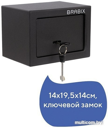 Мебельный сейф Brabix SF-140KL