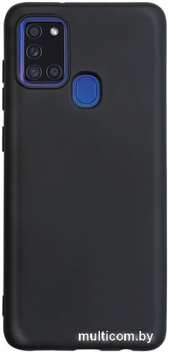 Чехол VOLARE ROSSO Charm для Samsung Galaxy A21s (черный)