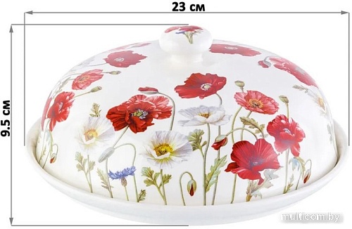 Блюдо Elan Gallery Маки 420325