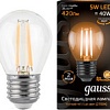 Светодиодная лампа Gauss E27 5Вт 2700К [105802105]
