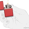 Зажигалка Zippo Classic Matte Red 233-000465