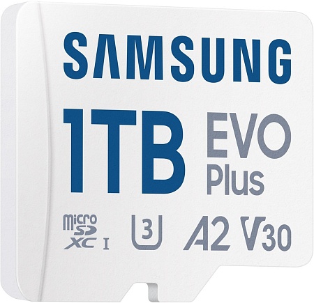 Карта памяти Samsung EVO Plus 2024 microSDXC 1TB (с адаптером)