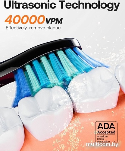 Электрическая зубная щетка Bitvae D2 (черный)