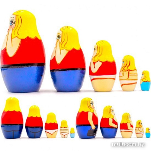 Развивающая игра Брестская Матрешка Студия Макияжа (набор 5 шт)