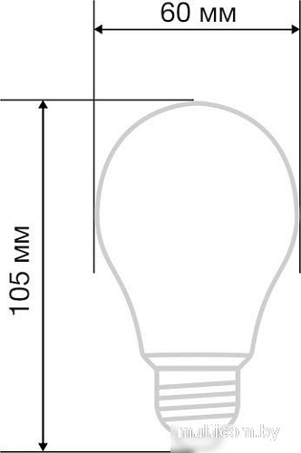 Светодиодная лампочка Rexant Груша A60 7.5Вт 750Лм 4000K E27 604-073