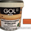 Пропитка GOL Wood Aqua Защитно-декоративная 0.9 кг (вишня)