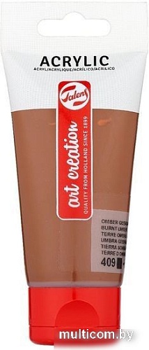 Акриловые краски Talens Art Creation 409 3511409M (умбра жженая)