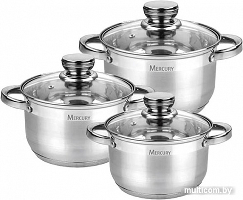 Набор кастрюль Mercury MC-6024