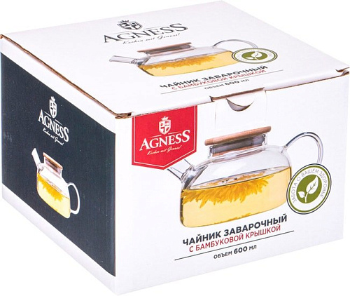 Заварочный чайник Agness 250-119