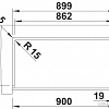 Кухонная мойка Blanco Vintera XL 9-UF 526109 (бетон)