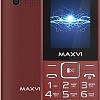 Мобильный телефон Maxvi P2 (винный красный)