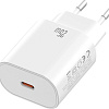 Сетевое зарядное XO CE25 USB Type-C (белый)