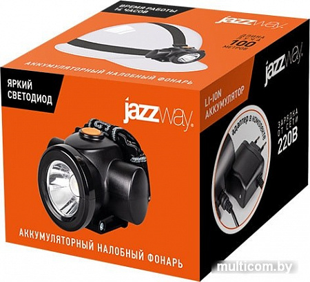 Фонарь JAZZway AccuH8-L1W