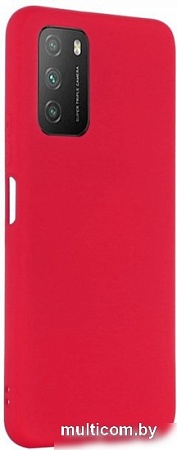 Чехол для телефона Case Cheap Liquid для Poco M3 (красный)